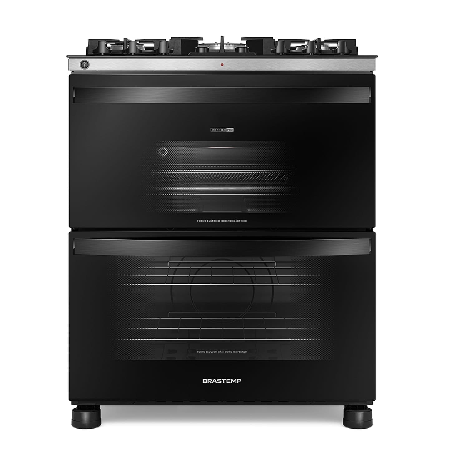Brastemp 5 Bocas Duplo Forno com Air Fryer BFD5LAE