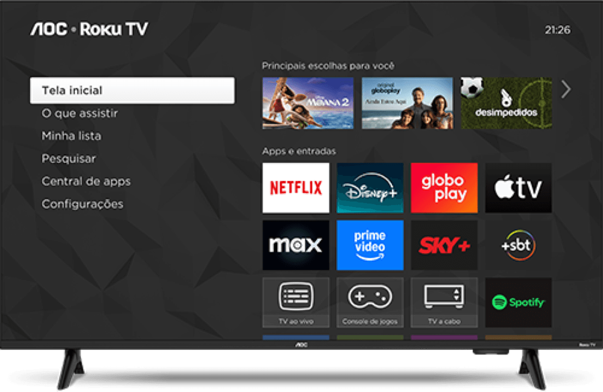 AOC Roku TV S5155 43"
